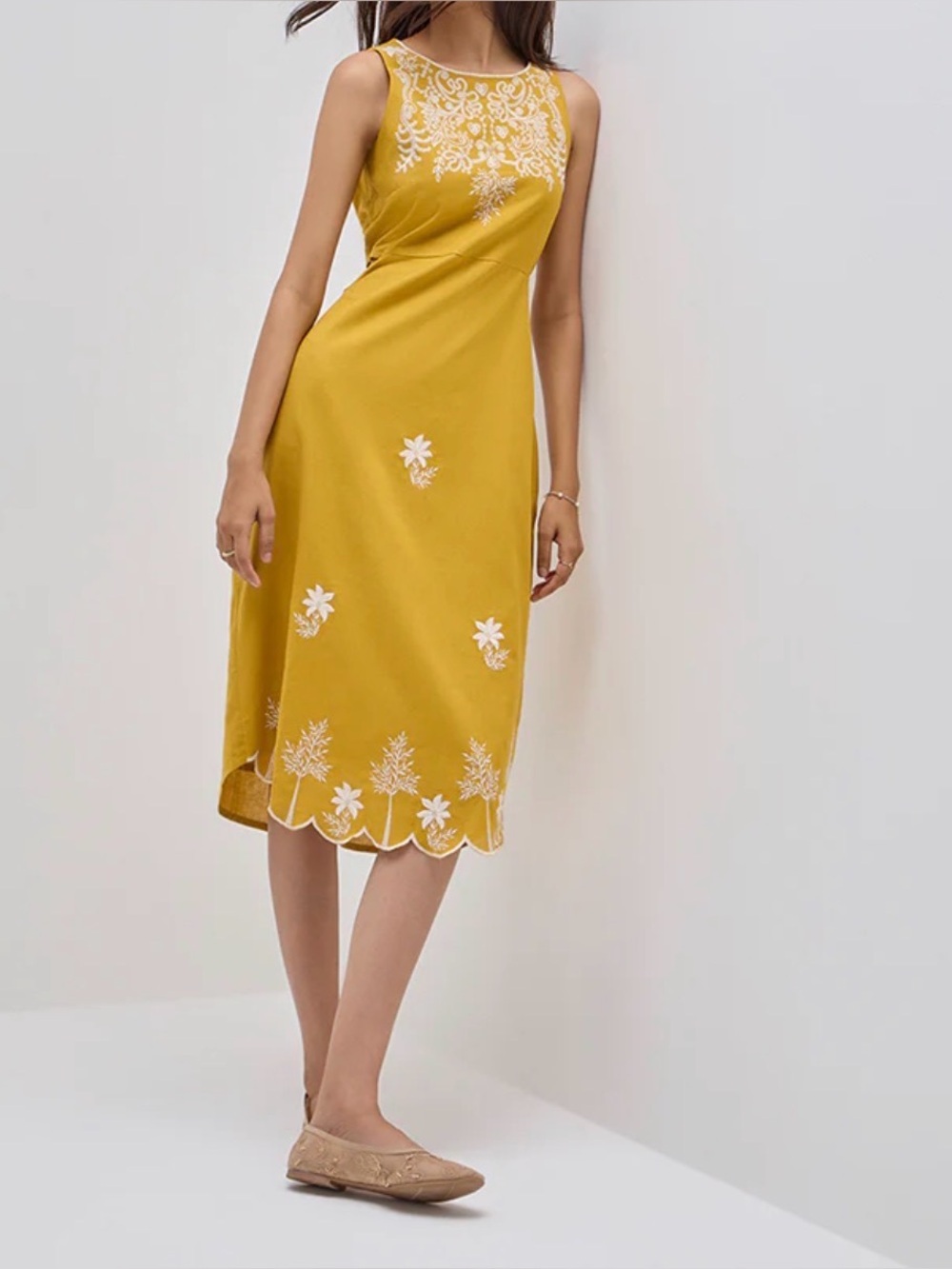 Bombay Paisley Midi Dress